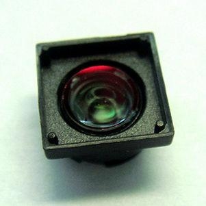 1/4&quot; 3.3mm F2.8 2Megapixel M6x0.3 mount non-distortion lens with 650nm IR filter, M6 plastic video lens