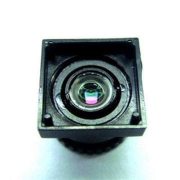 1/7" 2mm F2.8 Megapixel M7*0.35 mount non-distortion lens with 650nm IR filter, plastic 2mm video lens