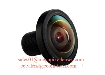 1/1.8" 1/2.3" 1.45mm 10MP Megapixel S mount M12 190degree Fisheye Lens for IMX178 IMX226, Drone UAV 360VR lens