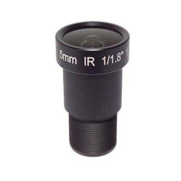 1/1.7" 1/1.8" 5.0mm 12Megapixel M12 mount 114degree wide angle lens, 4K lens for 1/1.8" 1/2.5" 1/3" sensors