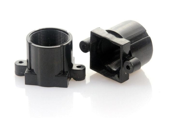 Plastic M12x0.5 mount Lens Holder, 18mm fixed pitch holder for board lenses, height 13.2mm