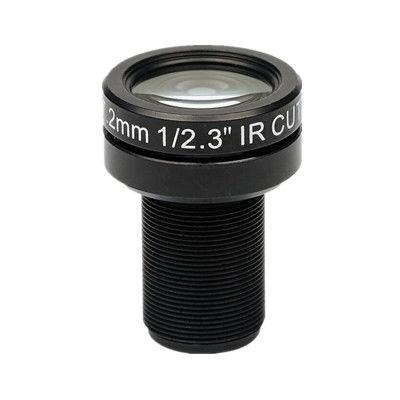 1/2.3" 7.2mm 10MP Megapixel F2.4 M12x0.5 Mount Non-Distortion IR CUT Board Lens for MT9J003, IR CUT Drone Lens